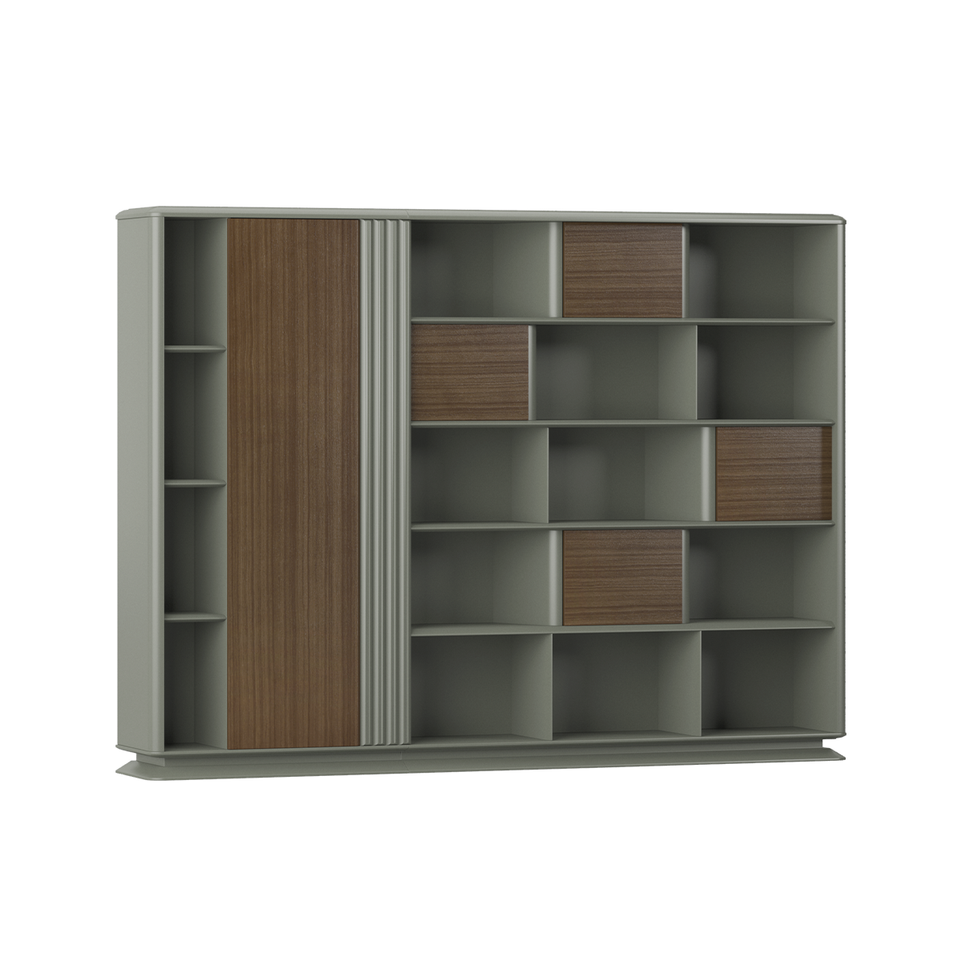 Minimalist Executive Desk with Partition Design LBZ-2044