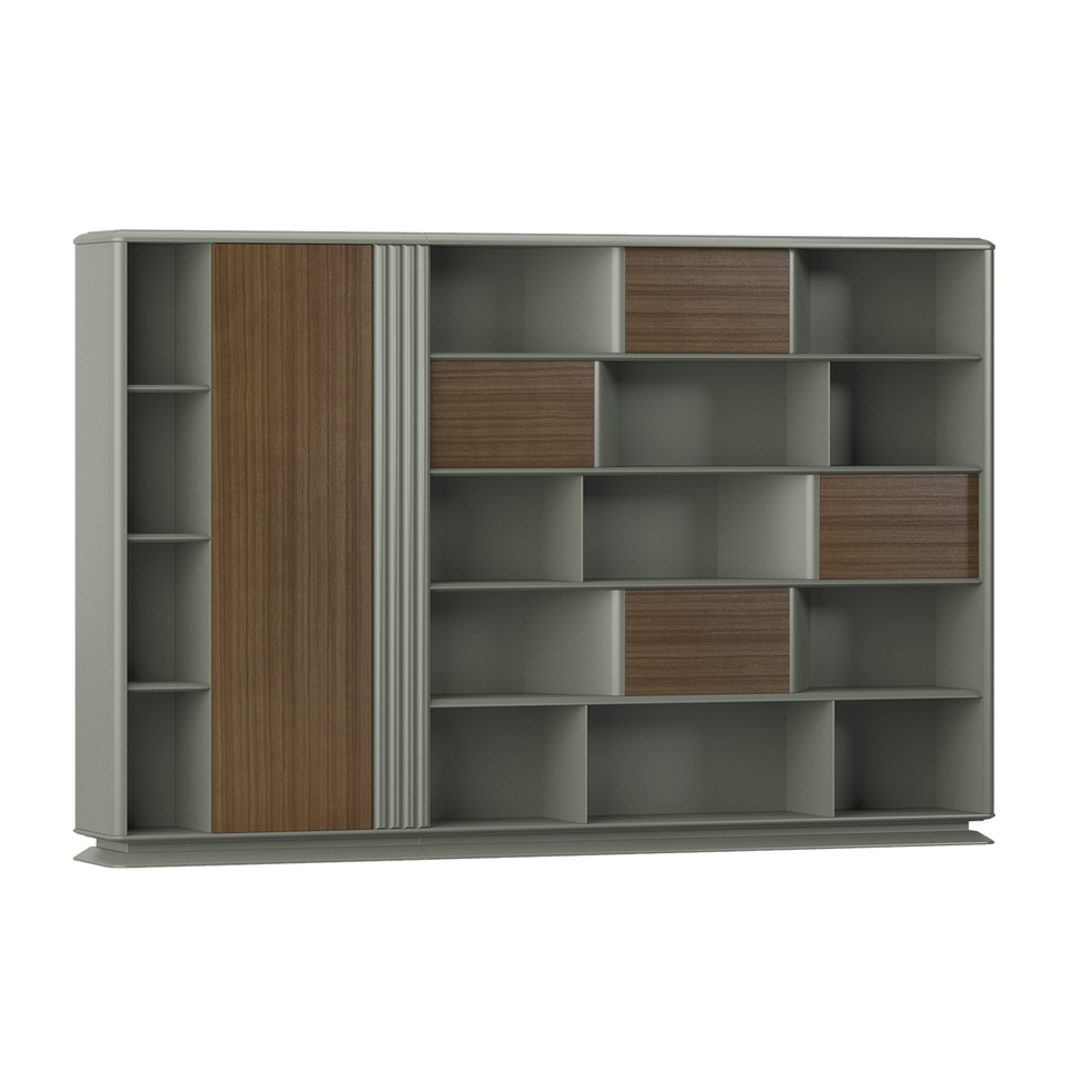 Minimalist Executive Desk with Partition Design LBZ-2044