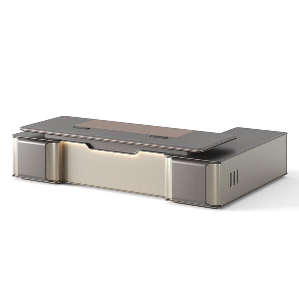 Chic Executive Desk with Stylish Curved Design Desk LBZ-2014