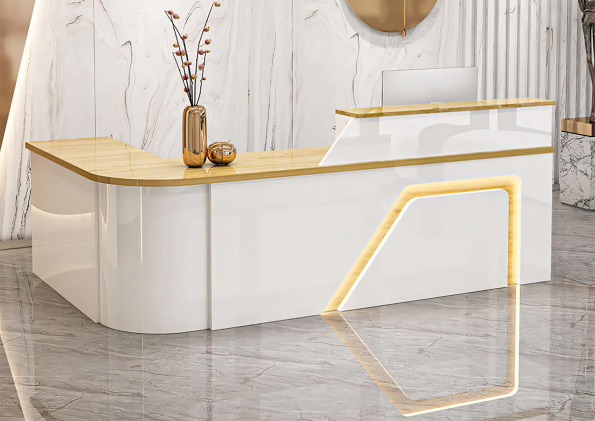 Stylish Reception Desk: Elevating Your Brand's First Impression- Kaguyasu