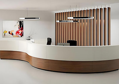 What Makes a Curved Reception Front Desk an Essential Element for Modern Offices?