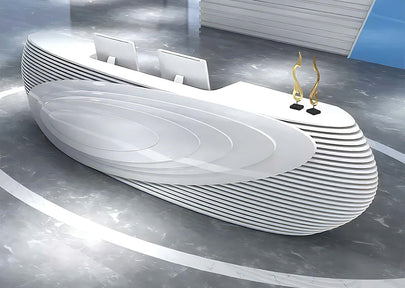 What Makes a Curved Reception Front Desk an Essential Element for Modern Offices?