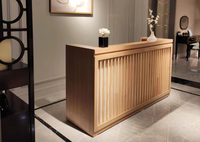 Why Choose a Custom Solid Wood Reception Desk for Your Business?