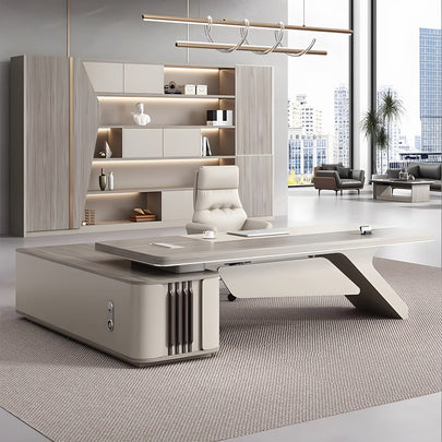 Executive Desk With Side Storage: Left, Right, Single or Double?