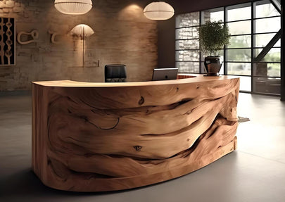 What Makes a Natural Reception Desk the Perfect Choice for Your Office?