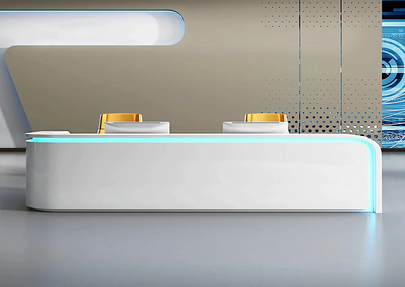 How to Create a Facade for Reception Desk?