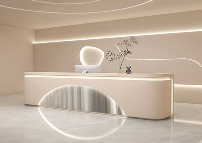 How to Make a Reception Desk?