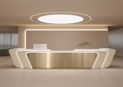 How to Make a Reception Desk?