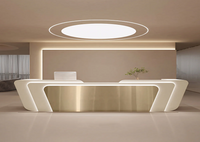 Curved Reception Desks for Small Spaces: Smart Design Solutions