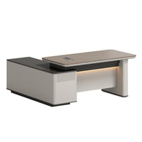 Luxury Executive Desk with File Cabinet LBZ-2058
