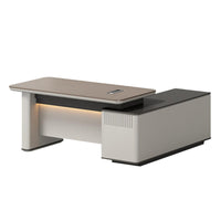 Luxury Executive Desk with File Cabinet LBZ-2058