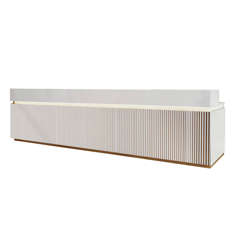 Modern Reception Desk 63-157 in Wide for Office Lobby