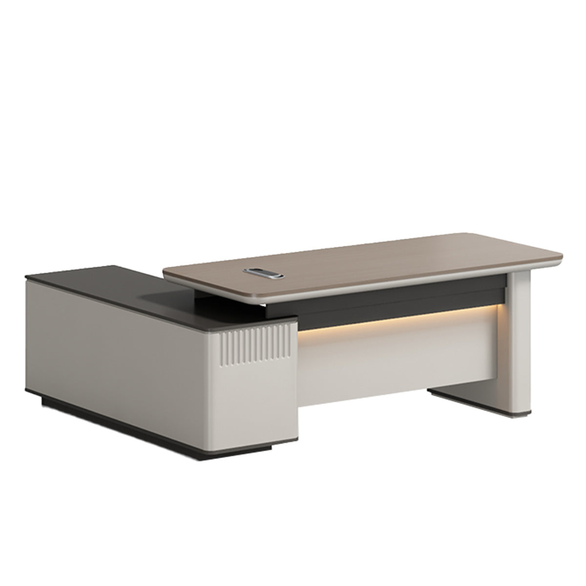 Luxury Executive Desk with File Cabinet LBZ-2058