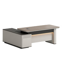 Luxury Executive Desk with File Cabinet LBZ-2058