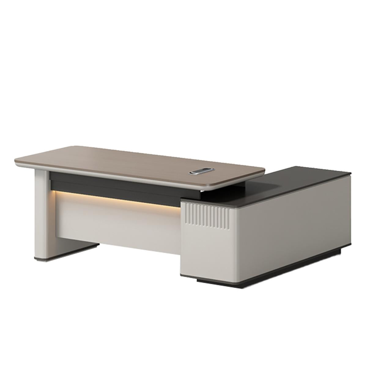 Luxury Executive Desk with File Cabinet LBZ-2058