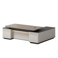 Luxury Executive Desk with File Cabinet LBZ-2058