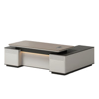 Luxury Executive Desk with File Cabinet LBZ-2058