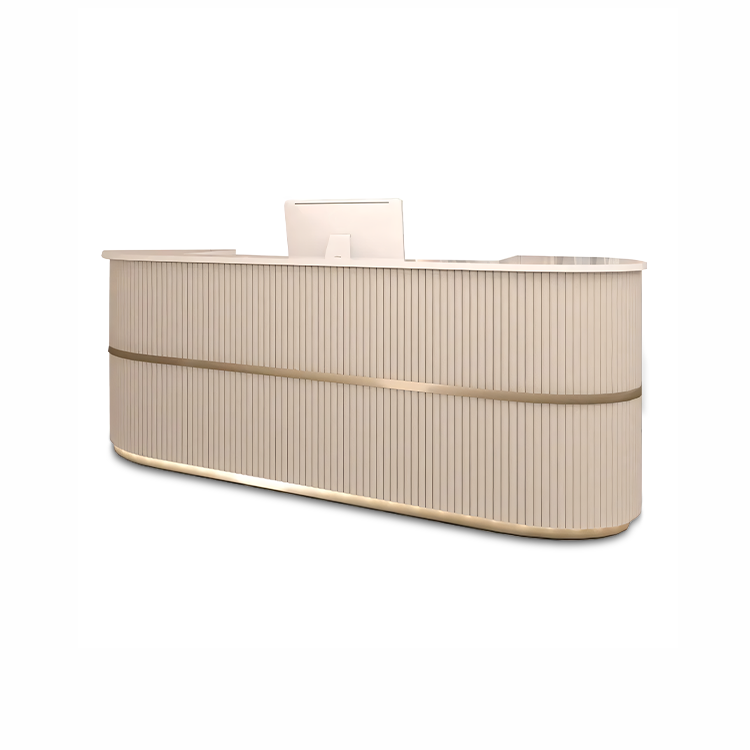 Clothing Store  Curved Reception Front Desk JDT-7190