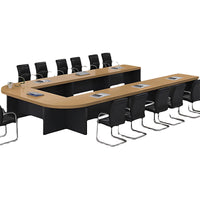 Innovative U-Shaped Conference Table Training Table HYZ-091
