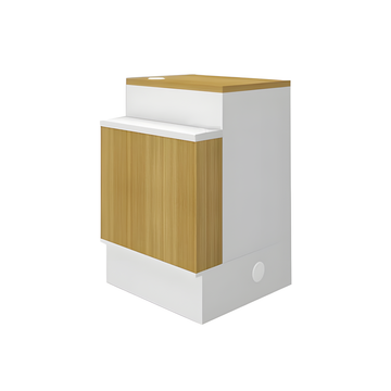 Retail Reception Desk 24-94 in Wide with Lockable & File Drawers for Retail
