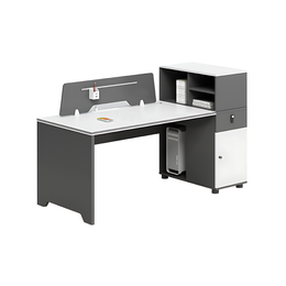 Versatile Modern Office Desk With Password Lock And Multifunctional Divider BGZ-2032