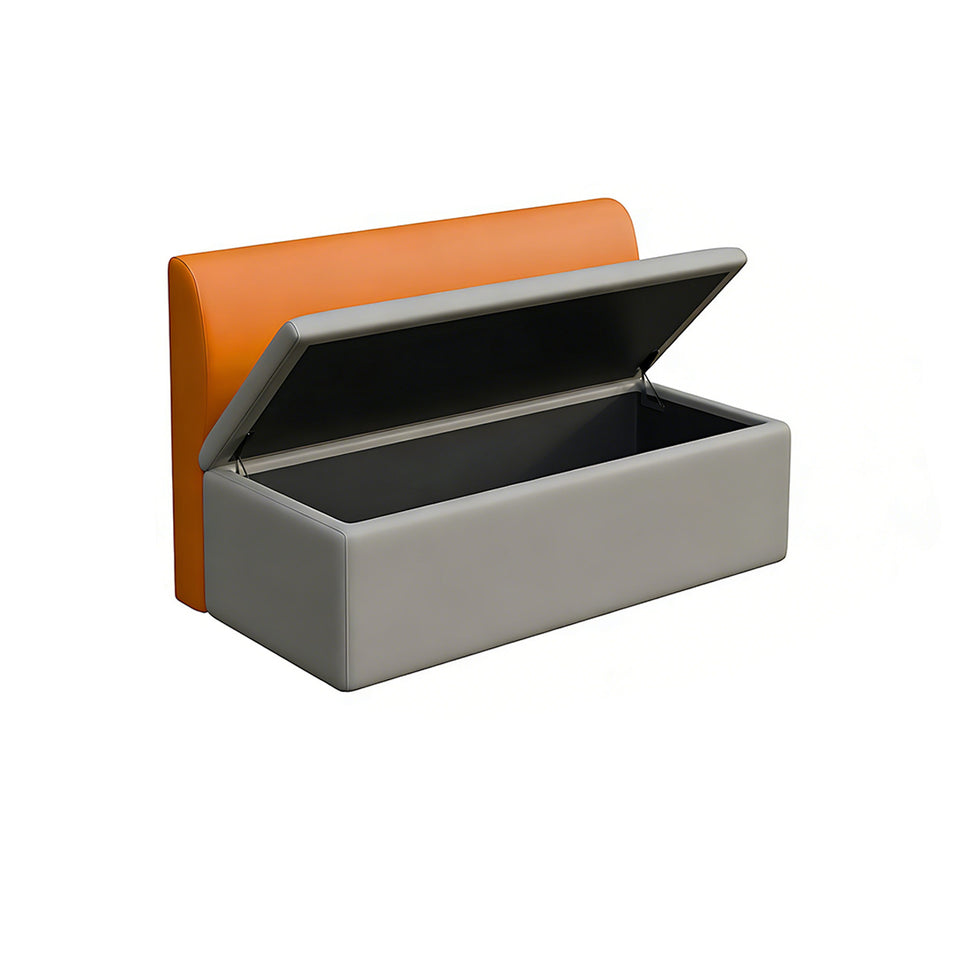 Luxurious Storage Sofa with Cat-Proof Leather and Spacious Seating for Modern Living Rooms and Creative Home Spaces PSF-2077
