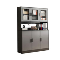 Elegant Multifunctional Floor-Standing Office Filing and Book Cabinet with Acrylic Doors for Modern Workspace CWG-2166