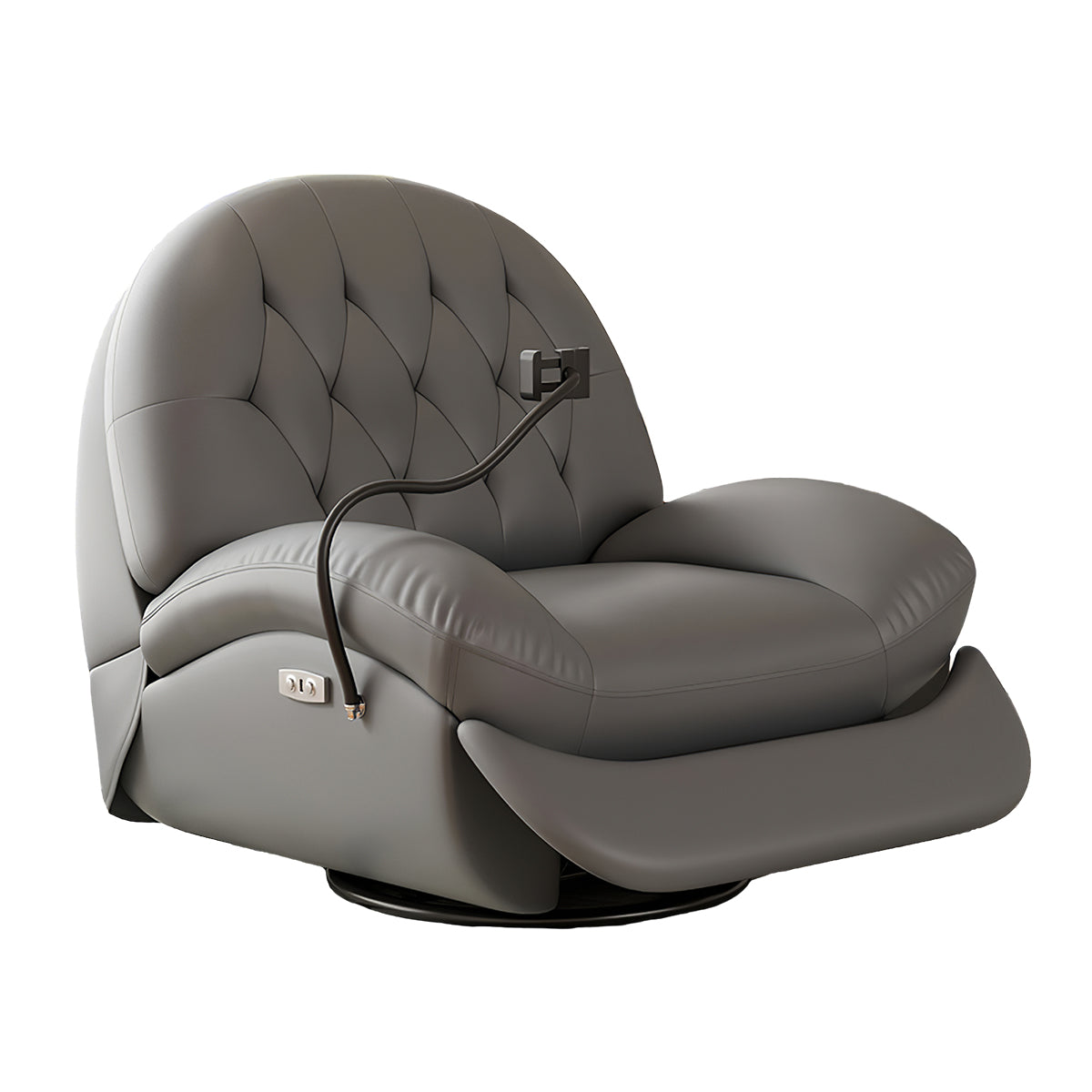 Multi-Functional Semi-Circular Backrest Recliner Sofa with Phone Holder DDSF-2010