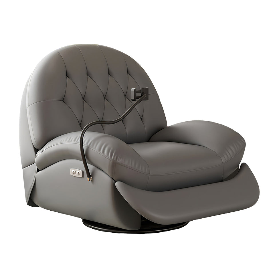 Multi-Functional Semi-Circular Backrest Recliner Sofa with Phone Holder DDSF-2010