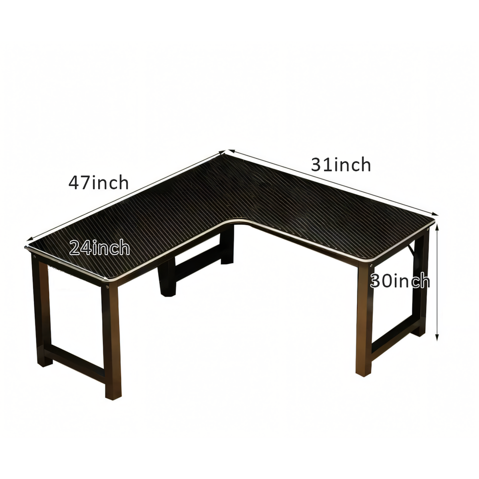 L-Shaped Gaming Desk for Home Office and Study BGZ-121