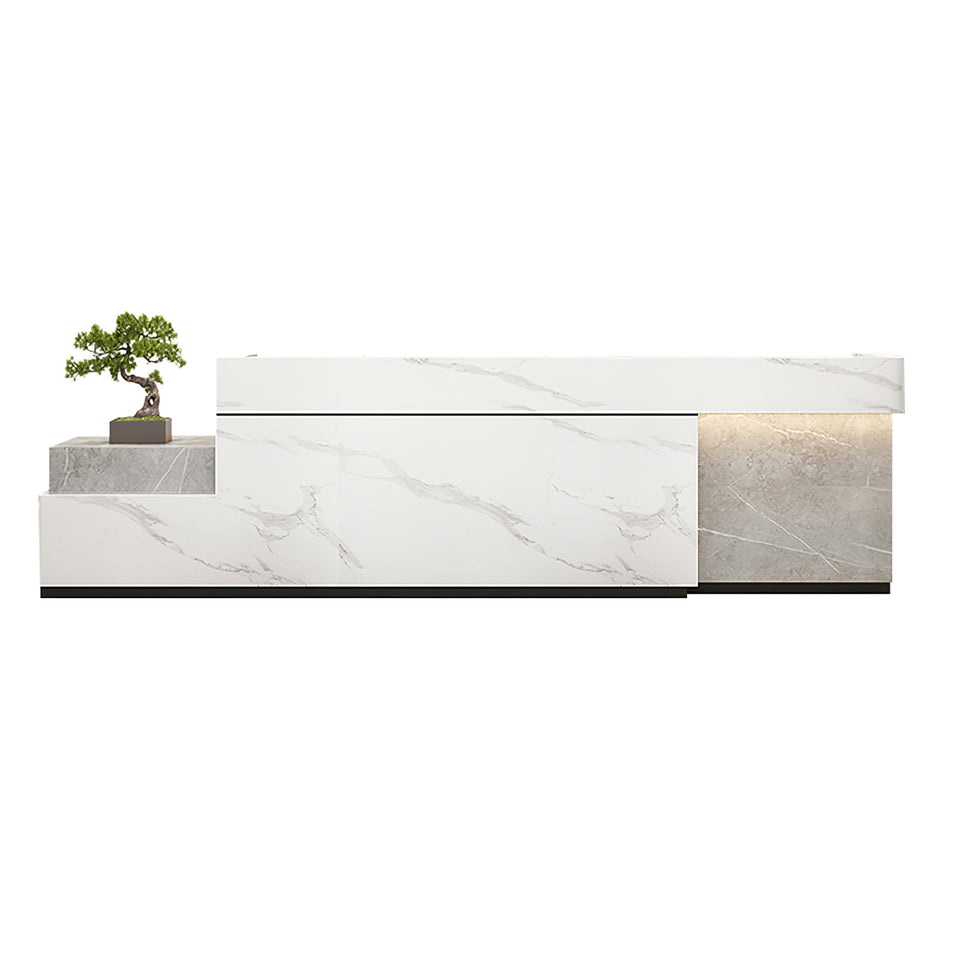 Modern Office Lobby Reception Desk with Drawers JDT-7174