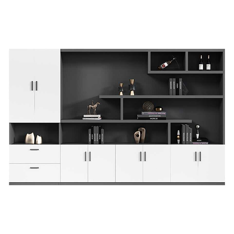 Enhance Your Workspace New Manager L Shaped Pure Office Desk and Chair Combination LBZ-109