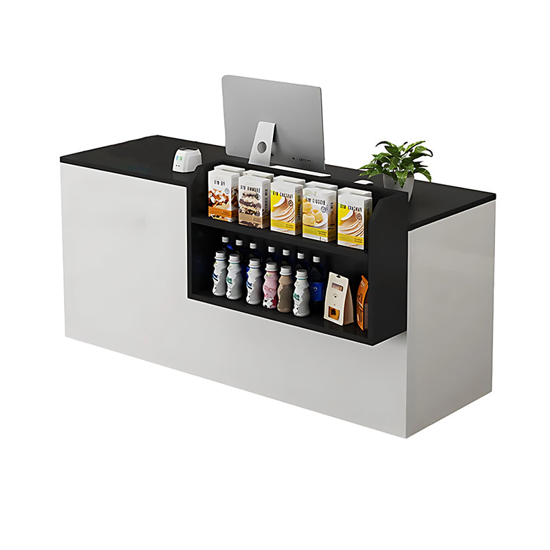 Compact and Modern Simple Counter Cashier Front Desk Reception Desk JDT-799