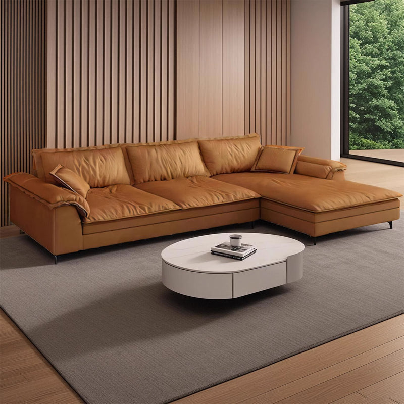 Reclining Sofa with Reclining, Lumbar Support & Transaction Counter for Living Room