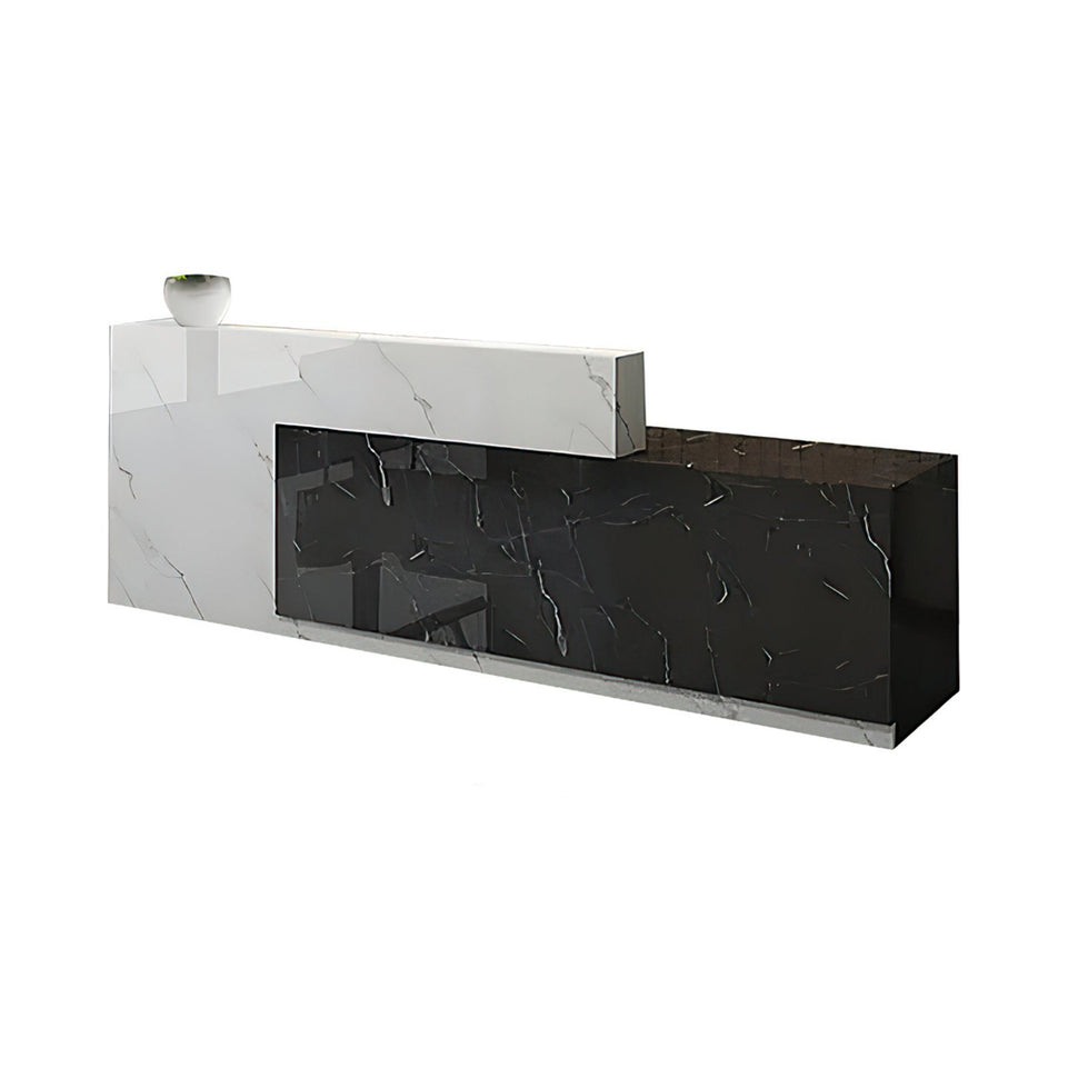 Two-Tone Modern Reception Desk JDT-047