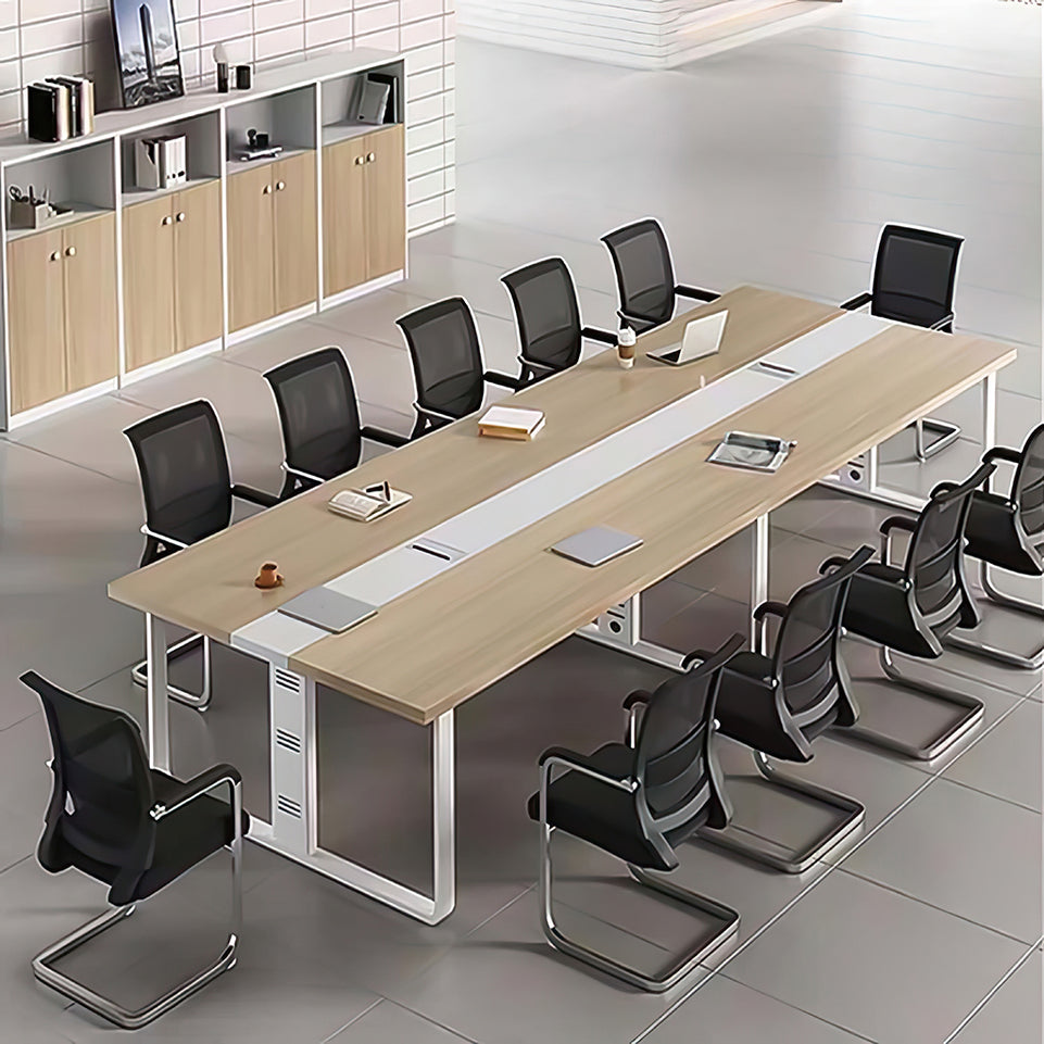 Fashion Office Computer Desk Classic Rectangular Conference Table High end Practical Design HYZ-1051