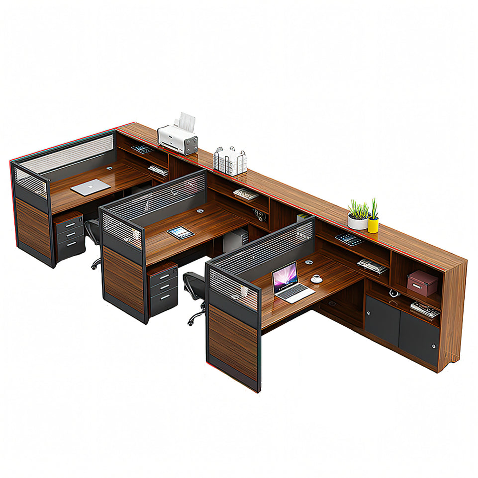 Computer Desk Office Furniture Fashion Classic Divider Desk Suitable for Private Offices YGZ-1099