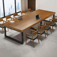 Executive Elegance Custom Made Solid Wood Meeting Table HYZ-107