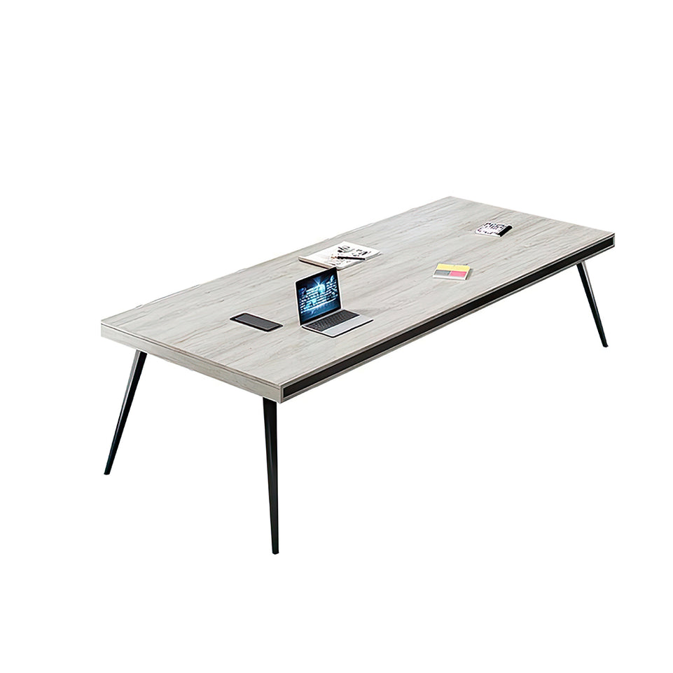 Fashion Office Desk Furniture Rectangular Conference Table Large Particle Board HYZ-1045