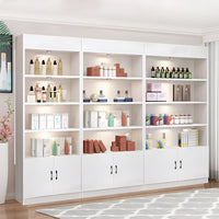 Modern White Beauty Salon Display Cabinet CWG-2031（In Stock）