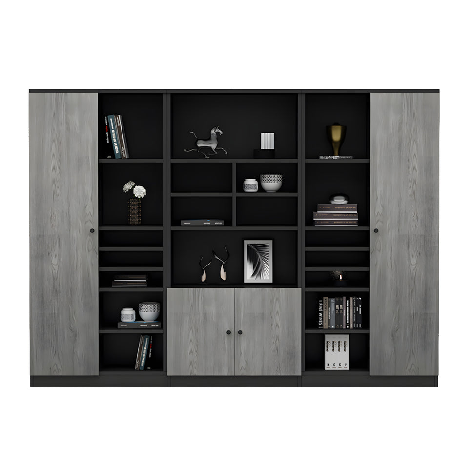 Office Executive Desk With curtain board with wiring hole Steel Leg Adjuster Foot LBZ-1078