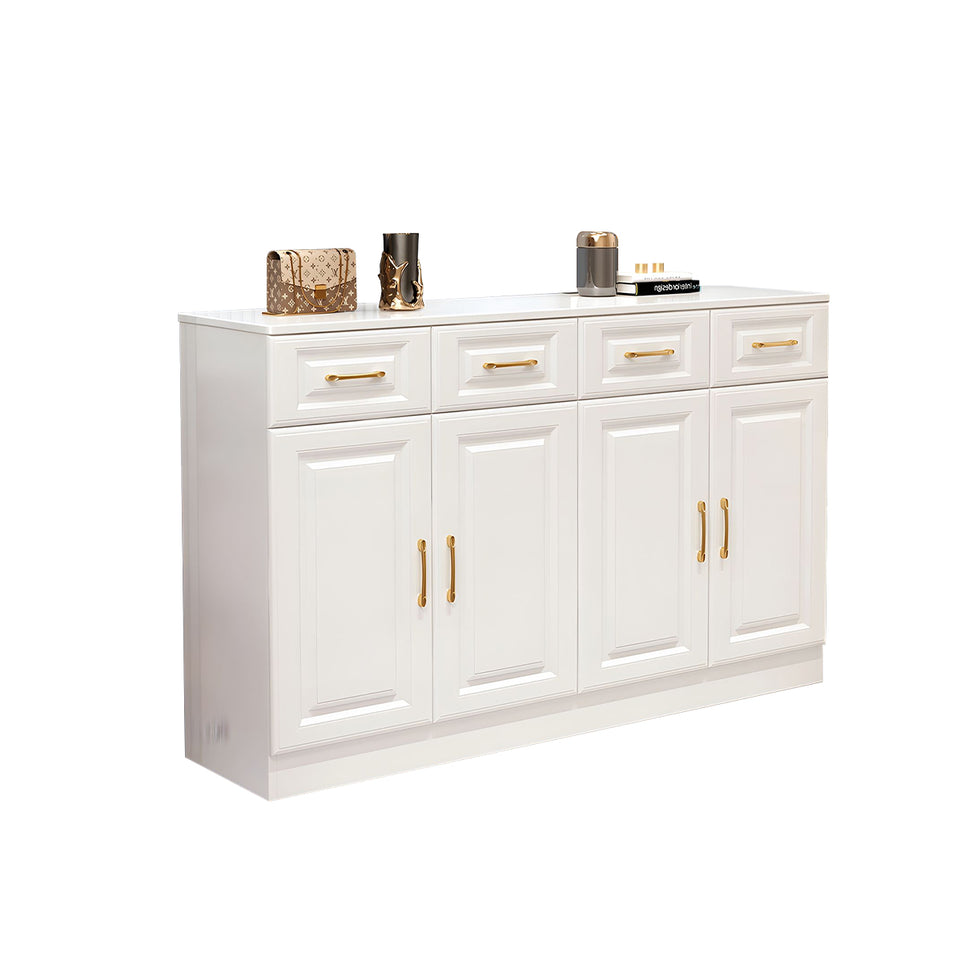 Sleek Contemporary Wooden Entryway Shoe Cabinet For Hallways And Living Rooms With Adjustable Shelves CWG-2162