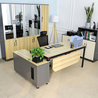 Boss Desk With Efficient Workspace Office Desk and Single Supervisor Manager Desk LBZ-1048