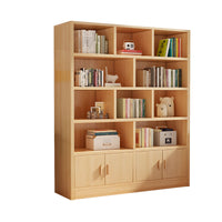 Minimalist Floor Storage Cabinet with Dust-Proof Doors for Living Room or Store Display CWG-2131