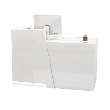 Retail Reception Desk 63 in Wide with Lockable for Retail