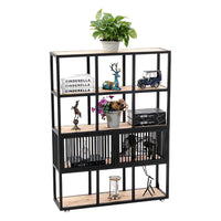 Multi-Functional Iron Frame Divider Storage Shelf for Offices & Living Room CWG-2053