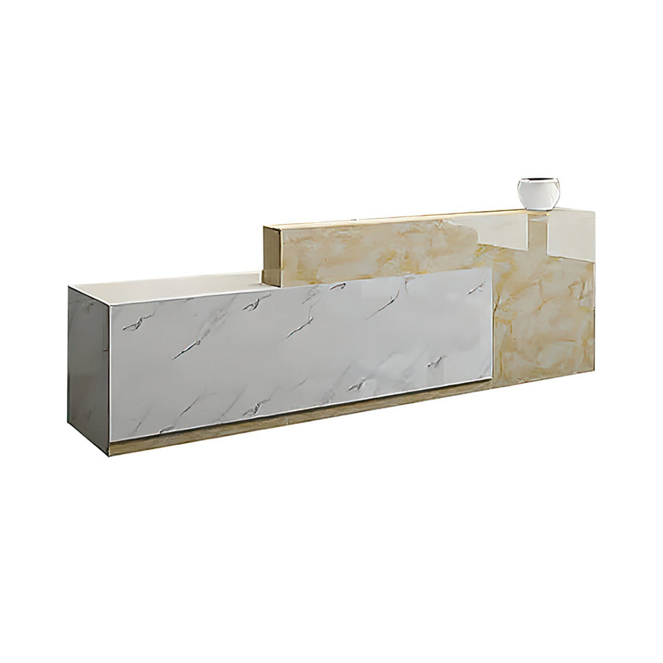 Two-Tone Modern Reception Desk JDT-047