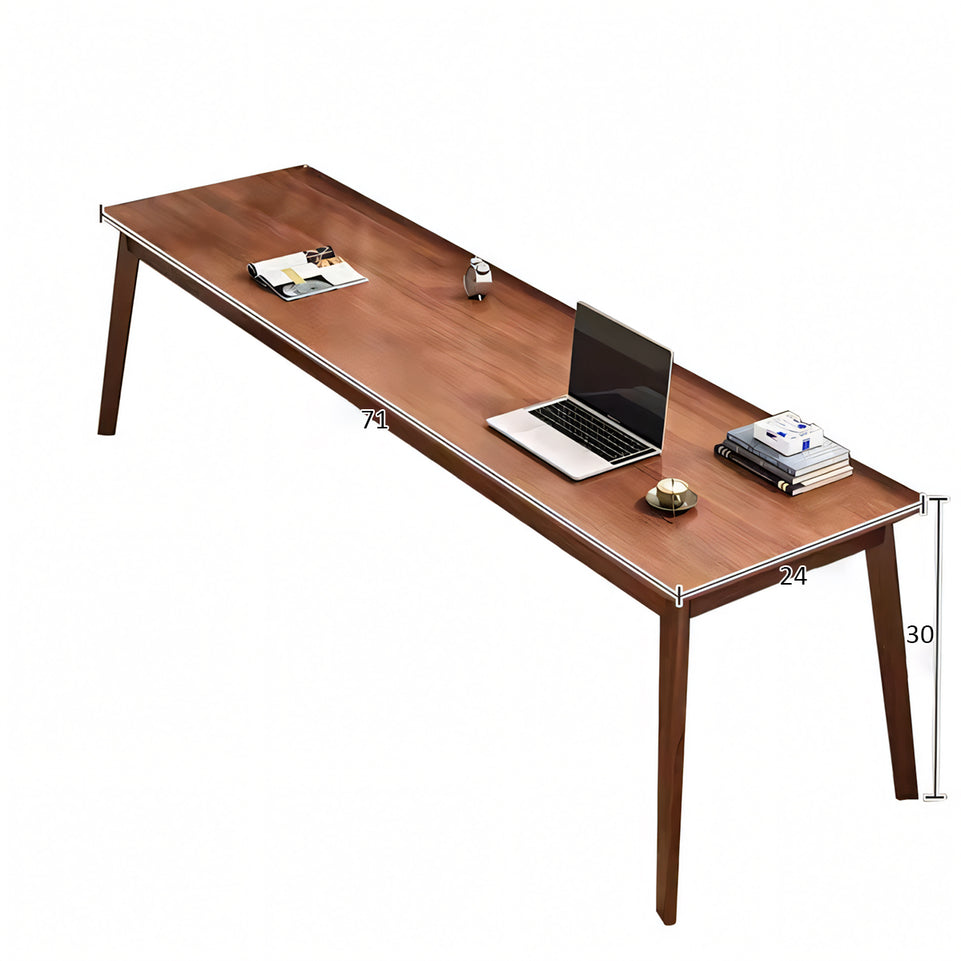 Solid Wood Leg Long Desk - Simple Office Computer Desk for Home-BGZ-167