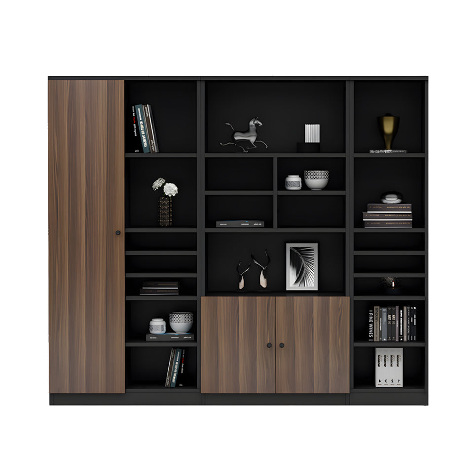 Office Executive Desk With curtain board with wiring hole Steel Leg Adjuster Foot LBZ-1078