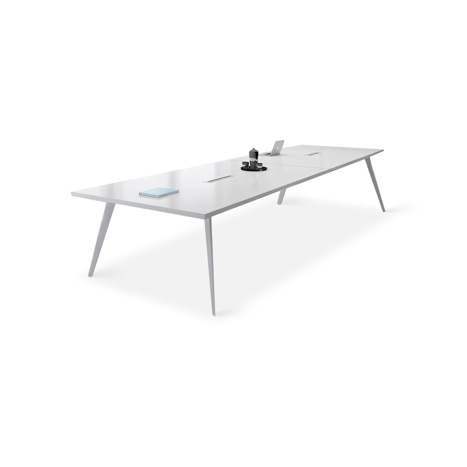 Rectangle Conference Table with Cable Management for Meeting Rooms and Workstations HYZ-109